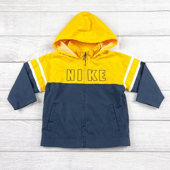 Nike Retro Colorblock Hooded Jacket - Picture 1 of 4